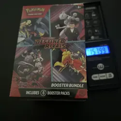 VERY HEAVY! Pokemon TCG: Destined Rivals - Booster Bundle - Sealed 157.99g - Image 5