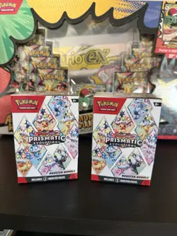 Pokemon TCG Prismatic Evolutions Booster Bundle (6 Packs) - Image 1