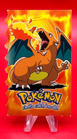 Charizard 6 Of 12 Topps Pokemon The Movie Die Cut #06 Evolution Vintage 1999 LP - Image 1