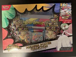 Pokemon Ascended Heroes Premium Poster Collection Gardevoir. New Sealed - Image 1