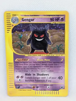 Gengar 013/165 Expedition Base Set Holo Rare Pokemon TCG Nintendo MP - Image 1