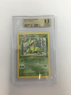 Victreebel 30/64 Pokemon 1999 Jungle 1st Edition Beckett 9.5 A - Image 2