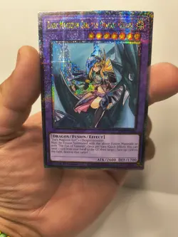 *** DARK MAGICIAN GIRL THE DRAGON KNIGHT *** QUARTER CENTURY RA03-EN258 YUGIOH! - Image 1