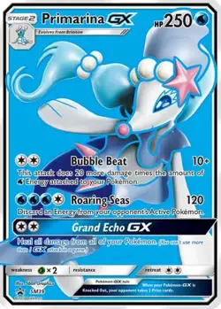 Primarina GX - SM39 - Promo - Sun & Moon Promo - Holo LP - SMP - Image 3