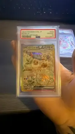 PSA 10 Terastal Festival Eevee Evolution Complete Sequential Set 10 Pokemon JP - Image 3