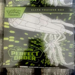 2 Boxes Pokemon TCG: Mega Evolution 3: Perfect Order: Elite Trainer Box Sealed - Image 2
