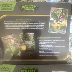 2 Boxes Pokemon TCG: Mega Evolution 3: Perfect Order: Elite Trainer Box Sealed - Image 5