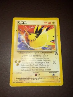 Pokemon! Zapdos - WOTC Promo - Common - #23 - HP! - Image 1