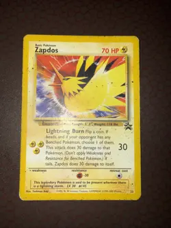 Pokemon! Zapdos - WOTC Promo - Common - #23 - HP! - Image 2