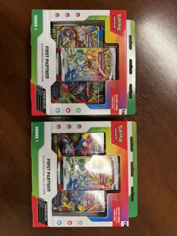 Pokemon First Partner Illustration Collection (Lot of 2) Sealed - Image 1