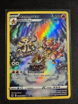 Pokemon TCG Magmortar GG03/GG70 Crown Zenith Galarian Gallery Ultra Rare Holo NM - Image 1