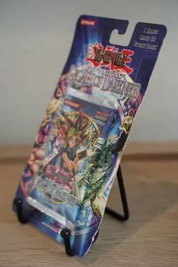2002 Yugioh LOD 1st Edition Legacy of Darkness Blister Pack Sealed TCG - Image 3