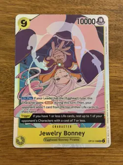Jewelry Bonney OP13-108 SR Carrying on His Will - ONE PIECE ENGLISH - Image 1
