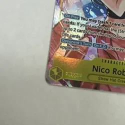 Nico Robin Alt Art EB03-055 SR - English NM One Piece Heroines - Image 5