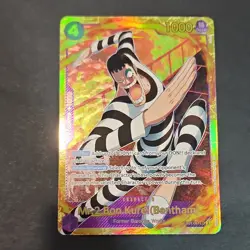 Bandai One Piece CCG Mr.2 Bon.Kurei (Bentham) EB01-061 Special Foil 1000 Power - Image 1