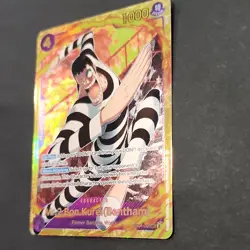 Bandai One Piece CCG Mr.2 Bon.Kurei (Bentham) EB01-061 Special Foil 1000 Power - Image 3