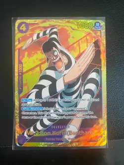 One Piece TCG The Best Vol. 2 PRB02 Mr.2.Bon.Kurei(Bentham) EB01-061 SEC Reprint - Image 1
