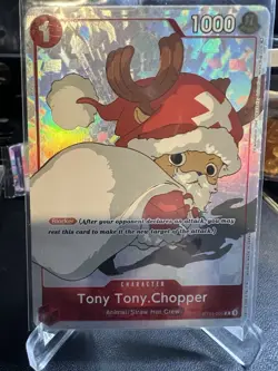 Tony Tony.Chopper (Gift Collection 2023) ST01-006 One Piece Promo NM Santa - Image 1