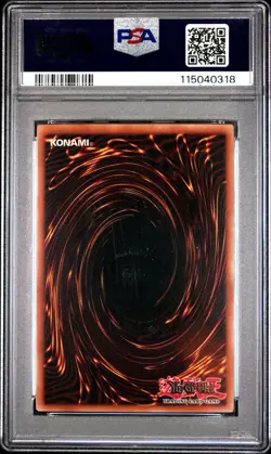 2003 Yu-Gi-Oh! Revival Jam Labyrinth of Nightmare LON 1st Edition Super PSA 8 - Image 2