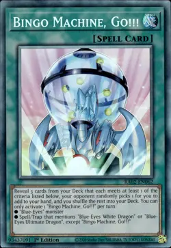 Bingo Machine, Go!!! - Collector's Rare 1st Edition RA02-EN062 - NM - YuGiOh - Image 1