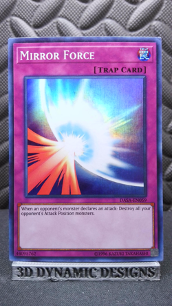 | Yugioh Mirror Force DASA-EN059 Super Rare Dark Saviors NM- /VLP 🔥 | - Image 1
