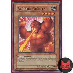Yugioh Berserk Gorilla IOC-013 Rare NM - Image 1