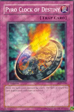 Pyro Clock of Destiny - PGD-050 - Common - 1st Edition x1 - Lightly Played - Image 1