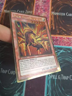Yu-Gi-Oh! TCG Prime Material Dragon PGLD-EN065 Gold Rare 1st Edition Near Mint - Image 2