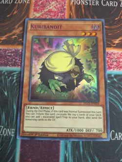 Yu-Gi-Oh! TCG Kuribandit DLCS-EN004 Purple Ultra Rare 1st Edition Near Mint - Image 1