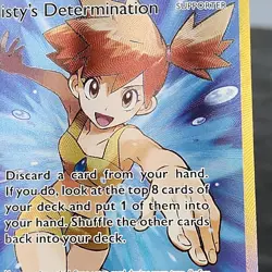Misty's Determination Full Art 108/108 XY Evolutions Pokemon TCG Ultra Rare - Image 2