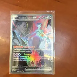 Pokemon Team Rocket's Mewtwo EX Full Art Holo 231/182 Destined Rivals 280 HP - Image 1