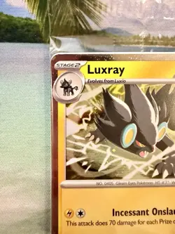 Luxray 028/088 Perfect Order Best Buy Stamped Promo Sealed Pokemon Card NM - Image 2