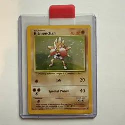 Hitmonchan Holo 6/102 Pokemon Card Rare Base Set WOTC 1999 - Image 1