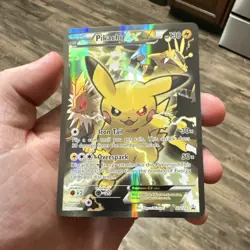 The Pokemon Company Pikachu EX XY124 XY Full Art Promo Holo 130HP - Image 1