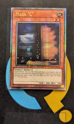 RA04-EN150 Maxx ''C'' Quarter Century Secret Rare 1st Ed YuGiOh - Image 1