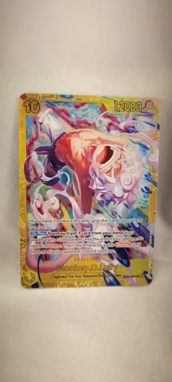 One Piece TCG Monkey.D.Luffy OP15-061 SEC - Image 1