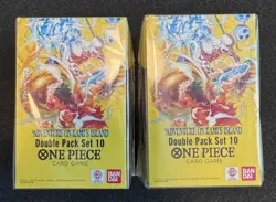 (2) One Piece ENG Double Pack Set Vol.10 DP-10 OP15-EB04 X 2 - Image 1