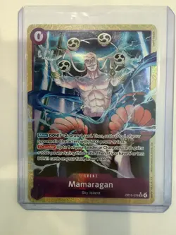 Mamaragan OP15-078 ALT ART SR One Piece Card Game Sky Island Foil - Image 1