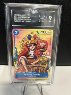 2024 One Piece En Monkey.D.Luffy (Convention Promo 2024) P-043Tag 9 - Image 1
