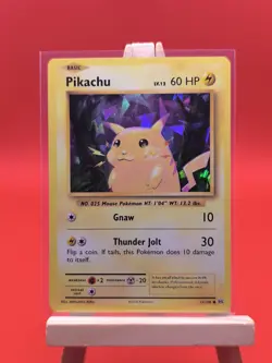 Pikachu 35/108 Evolutions Cracked Ice Holo Rare Exclusive Pokemon Card - Image 2