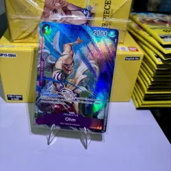 OP15-061 Ohm Alt Art R Adventure on KAMI's Island One Piece TCG English Card - Image 1
