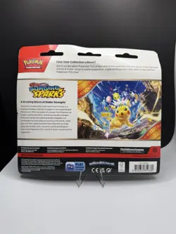 Pokemon Cards - S&V: Surging Sparks -QUAGSIRE BLISTER PACK (3 Boosters & 1 Foil) - Image 2