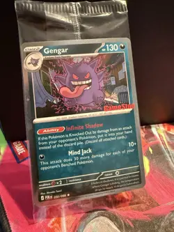 Gengar Perfect Order Gamestop Stamped Promo Card Sealed Pokemon TCG - Image 1