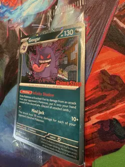 Gengar Perfect Order Gamestop Stamped Promo Card Sealed Pokemon TCG - Image 3