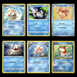 6x Goldeen Lot 84.0 Diamond Pearl Pokemon Cards Collection Set Deck Building TCG - Image 1