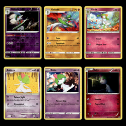 6x Lot Gallade Kirlia Ralts Pokemon Cards Collection Set Deck Building TCG - Image 1