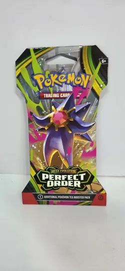 Pokemon Perfect Order Sleeved Booster Pack! 10card Pack 2026 Release Sealed - Image 1