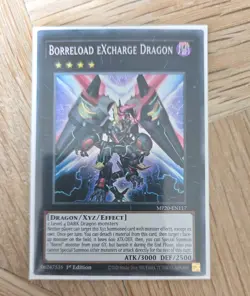 MP20-EN117 Excharge Dragon Super Rare - 1st ed - Yugioh Cards in Sleeve - Image 1