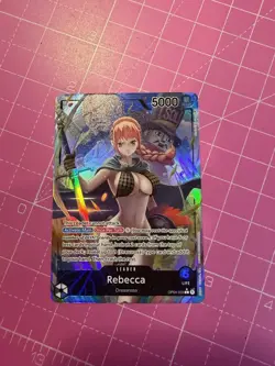 Rebecca OP04-039 Alt Art One Piece Card Game English Kingdoms of Intrigue - Image 1