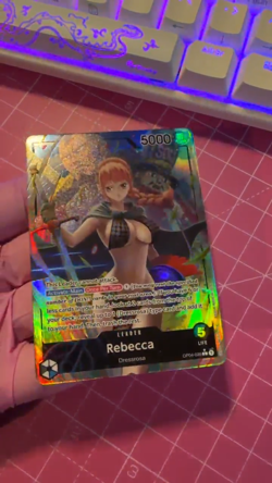 Rebecca OP04-039 Alt Art One Piece Card Game English Kingdoms of Intrigue - Image 2